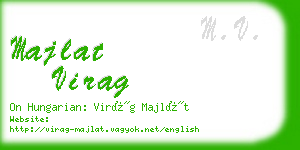 majlat virag business card